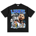 Messi 2022 Argentina men's cotton Tshirt football jersey champion Commemorative shirt Summer Unisex oversized Short Sleeve top